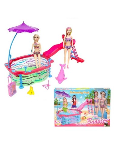 Piscina Tipo Barbie Con Muñeca